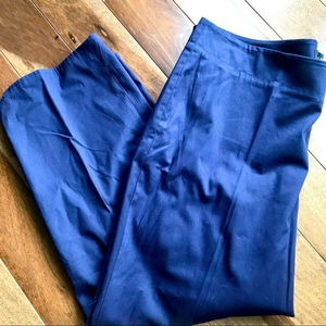 NWT‎ Talbots Heritage Cropped Navy Pants 14P